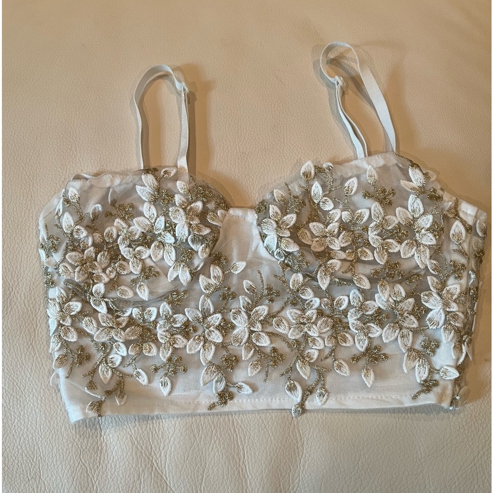 👛💰👛 4 for $20 SHEIN  Floral Lace Bralette